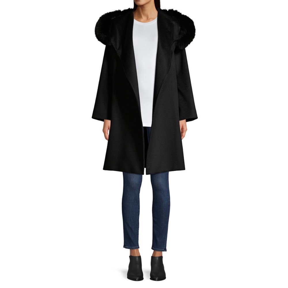 🆕 MaxMara Studio 100% Camel belt Coat - Picture 2 of 10